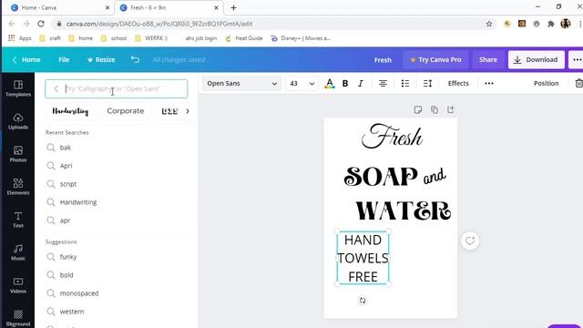 HOW TO CREATE YOUR OWN PNG FILE USING CANVA | CRICUT DIY BATHROOM SIGN смотреть онлайн
