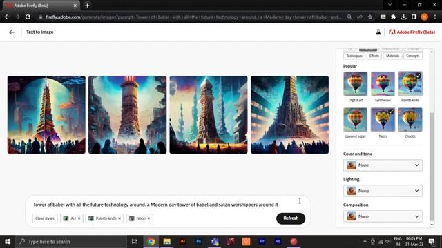How to use Adobe Firefly to Generate AI Images using Text Prompts смотреть онлайн