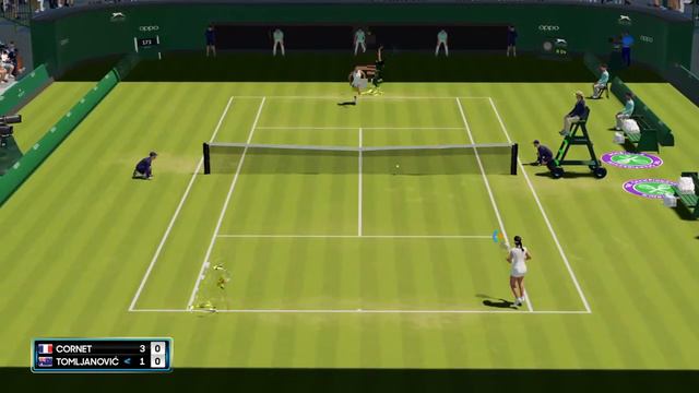 Cornet A. @ Tomljanovic A. [WTA 22] 1 set | 04/07 | AO Tennis 2 - live #aotennis222 смотреть онлайн