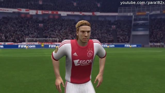 FIFA 14: AFC Ajax Player Faces смотреть онлайн