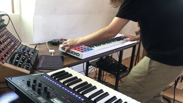 EBM/Industrial Soundscape, Live Synth Jam смотреть онлайн