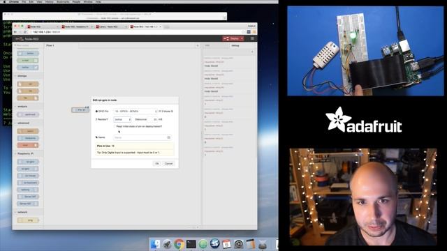 Raspberry Pi Quick Look at Node-RED with Tony D! @adafruit #LIVE смотреть онлайн