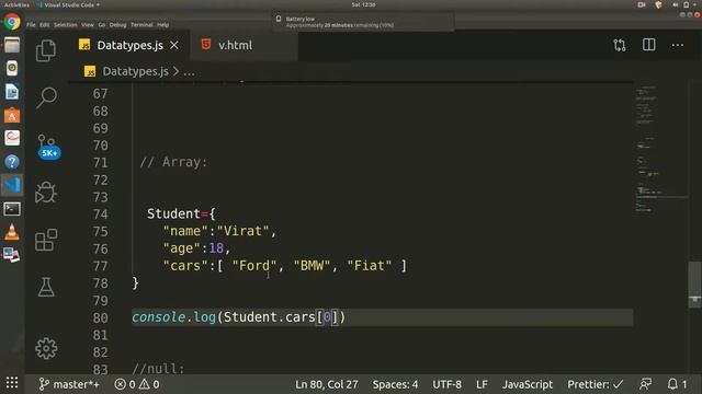 DataTypes in JSON смотреть онлайн