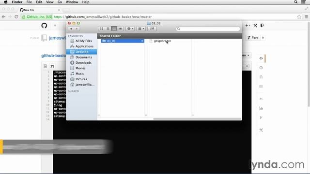 04 03 Adding a gitignore file смотреть онлайн