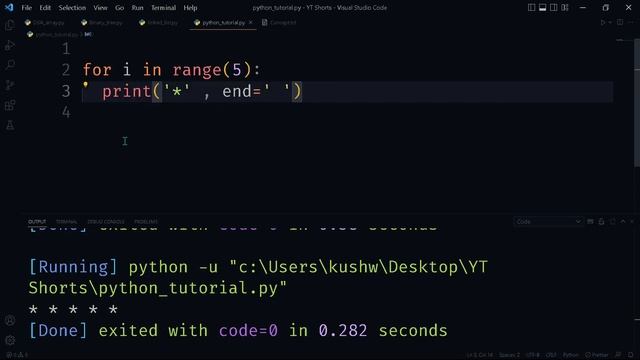 Square Star Pattern - Python | Python Pattern Series | @learning_section смотреть онлайн