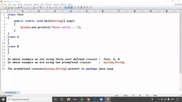 CORE JAVA + ADV. JAVA tutorials || Demo - 5 || by Mr. Ratan On 14-03-2022 @7AM IST смотреть онлайн