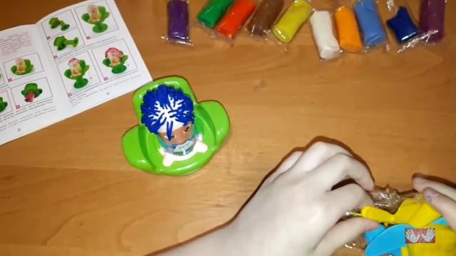 Тесто для лепки Master Do Креативные прически Стилист парикмахер смотреть онлайн