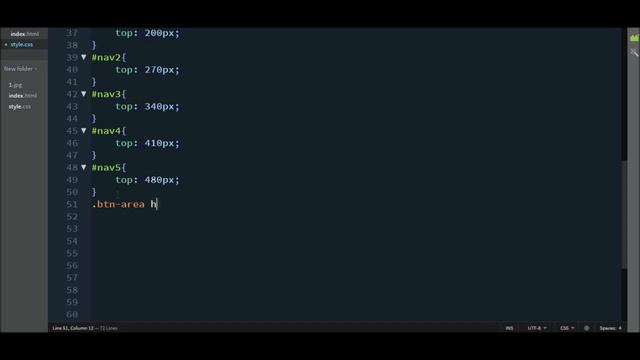 Sticky Sidebar Menu with Smooth Scroll Effect | Animated Sidebar menu using html and css смотреть онлайн