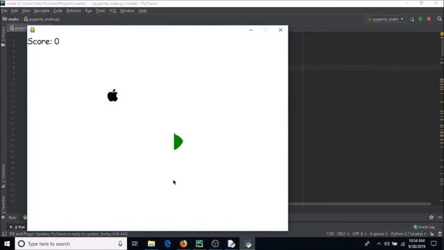 Learning Python by building games | 11. Outdo Turtle - Snake Game UI with Pygame смотреть онлайн