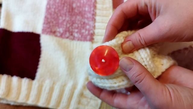 Вязальный влог. Джемпер колор-блок. #вязание смотреть онлайн
