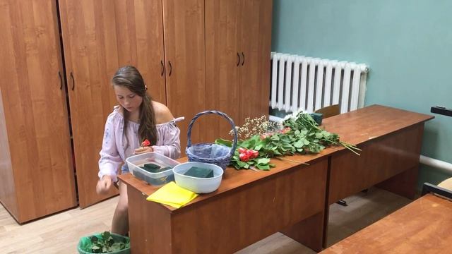 VII ОЧМ « Московские мастера» WolrdSkills Junior, компетенция «Флористика», конкурсант Логачева Е смотреть онлайн