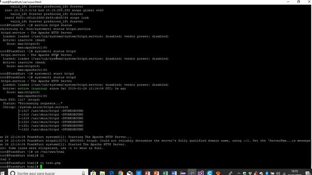 Poner pagina PHP en Centos смотреть онлайн