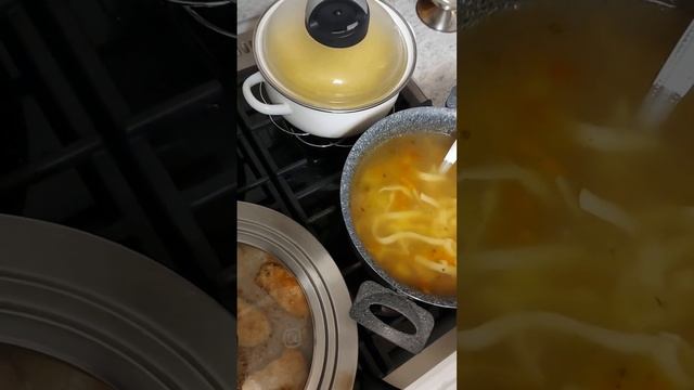 Наготовила ? #обед #чтоприготовить #кухня #полуфабрикаты #суп #пюре #наготовила #простойрецепт