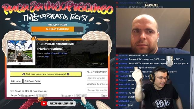 Бразилец в эфире РЗТ | разбираем "Рыночные Отношения — 2021" смотреть онлайн