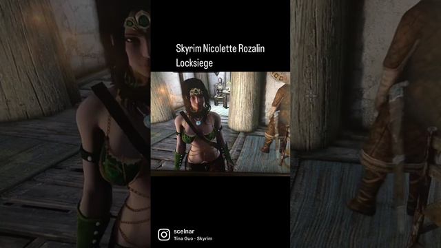 Elderscrolls Skyrim Nicolette Rozalin Locksiege смотреть онлайн