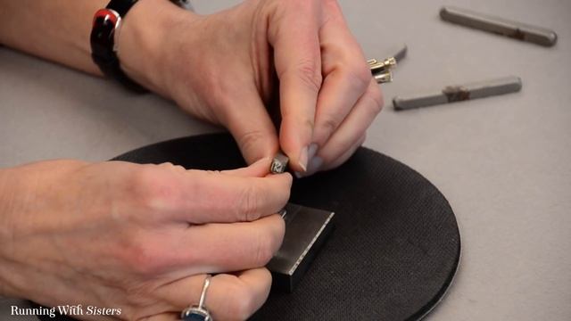 How To Make A Stamped Name Bracelet: Jewelry Making Tutorial смотреть онлайн