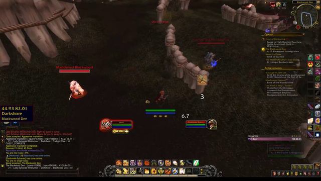 The Blackwood Den WoW Quest