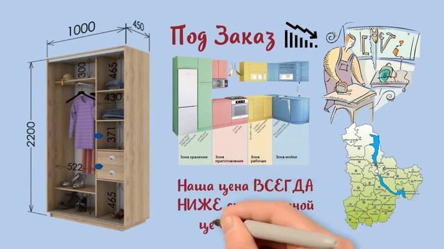Шкафы_купе_и_кухни_в_Киеве._Заказать_шкаф_купе_и_кухню Киев смотреть онлайн
