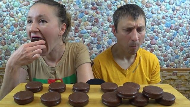 МУКБАНГ ЧОКО ПАЙ БАТТЛ | MUKBANG CHOCO PIE BATTLE #mukbang #мукбанг смотреть онлайн