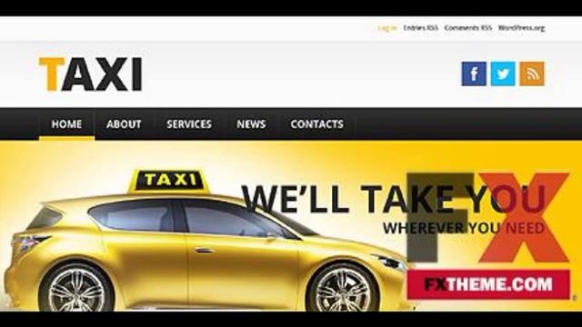 Black Taxi WordPress Theme by Mercury WordPress TMT by Ozzie Jarred смотреть онлайн