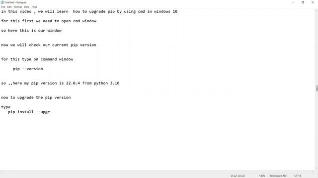 How to upgrade Package Installer for Python(pip). смотреть онлайн