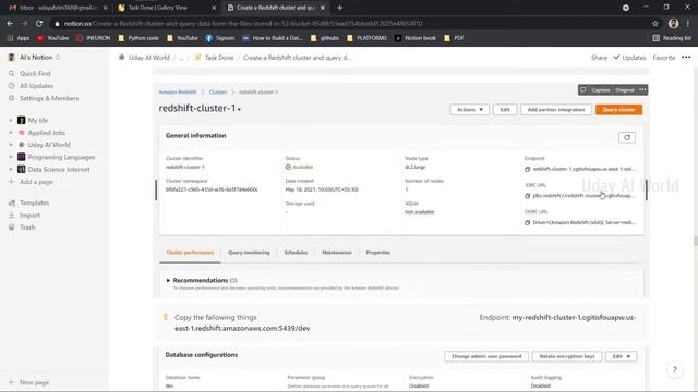 Create a AWS Redshift cluster and query data from S3 using SQL client | Redshift |S3 | SQL Client смотреть онлайн
