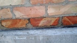 Забор_7 (14.08.23) Работа кирпича завершена. Гидроизоляция лаком и олифой 50/50 низ. верх. рядов.