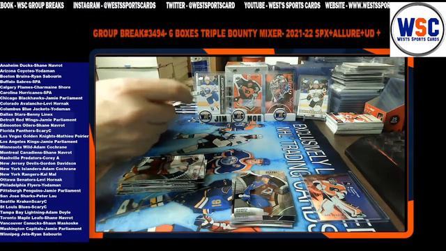 Group Break#3494- 6 BOXES MIXER- 21-22 SPX+ALLURE+UD EXT PYT + TRIPLE BOUNTY HUNT 1/1 OR YG EXCL/H смотреть онлайн