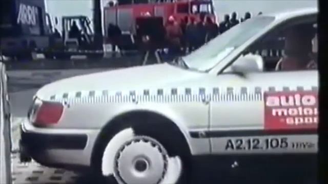 BMW vs Mercedes vs Audi crash test 1990's (E34 vs W124 vs C4) смотреть онлайн