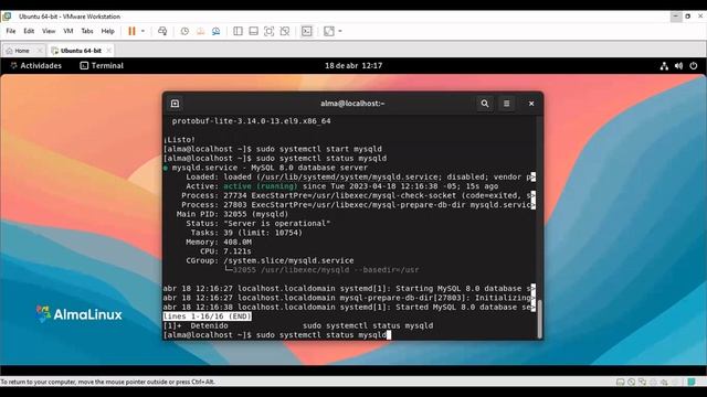 Cómo instalar la base de datos MySQL en AlmaLinux | Fácil, rápido y sencillo смотреть онлайн