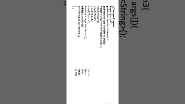 JAVA PROGRAMMING Vector class, Linked list смотреть онлайн