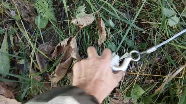 мотоблок испытать не получилось ручной лебедкой тащить из речки 4 часть / motor cultivator смотреть онлайн