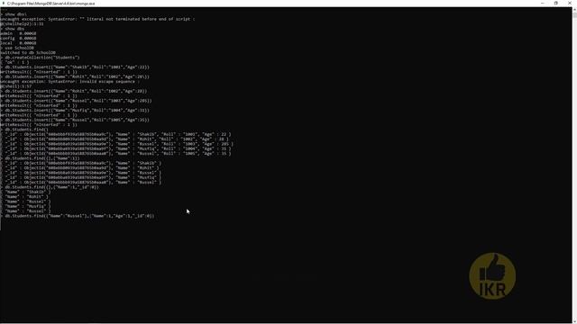 MongoDB : An Introduction to MongoDB Compass || Projection Limit Skip Queries Example смотреть онлайн