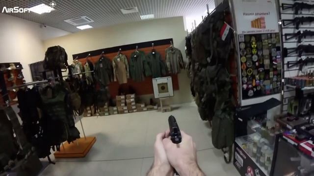 Пистолет Макарова ПМ blowback, CO2 KWC смотреть онлайн