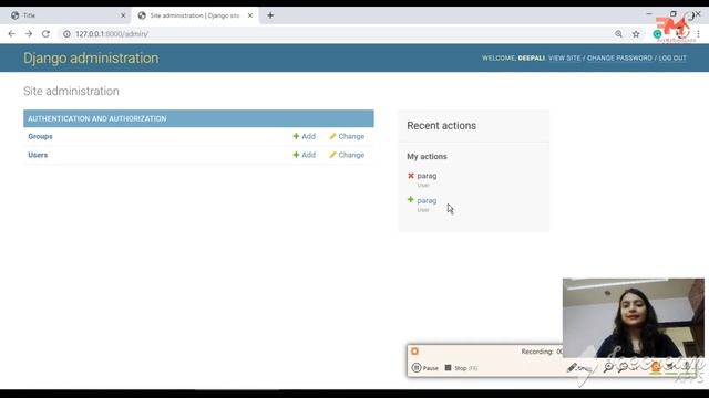 #11 How to Add Data to DataBase from Back-end in Django | Admin Panel | PostgreSQL | Hindi смотреть онлайн
