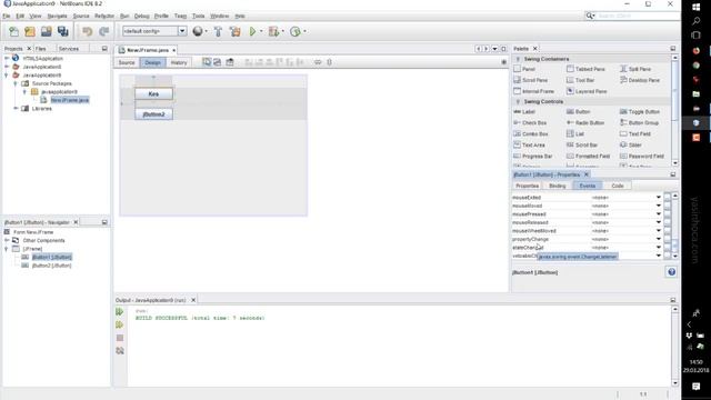 Java Swing - 35 - Görsel programlama için NetBeans IDE смотреть онлайн