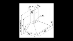 Вытяжка 60 см Korting — Вытяжки кухонные