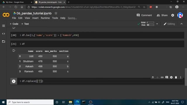 (Part-6) Pandas Tutorial - How to replace and modify values in data frame| The Learning Setu смотреть онлайн
