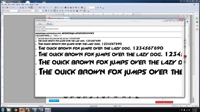 TUTORIAL: Installing New Fonts for Open Office - 8 - Open Office Writer Tutorial смотреть онлайн