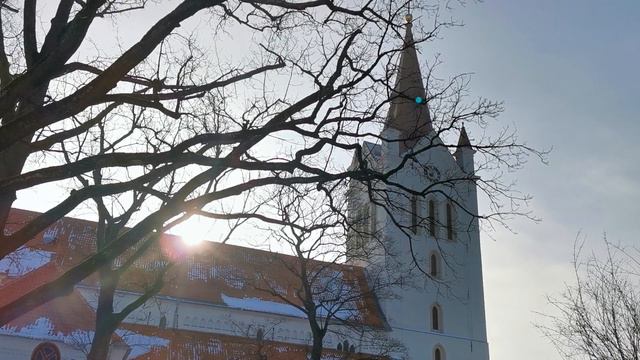 Цесис. Храм Св. Яна, зАмок, монах во времени. смотреть онлайн