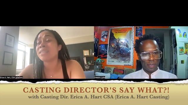 Casting Director's Say What!? with Erica A. Hart CSA смотреть онлайн