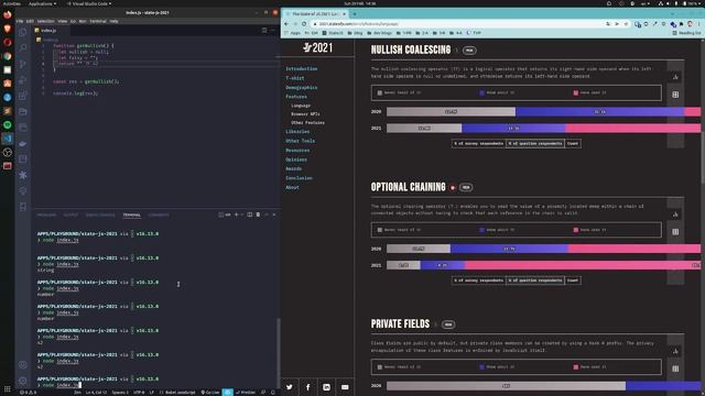 State of Javascript survey 2021 - Reading through it - Part 1 смотреть онлайн