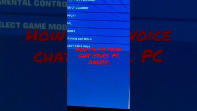 How to fix voice chat issues in Fortnite! PC ONLY!! смотреть онлайн