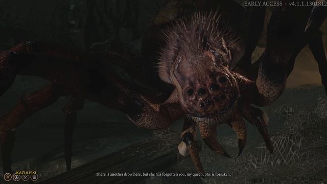 Baldur's Gate 3 Lolth Drow Sorcerer - Speak with Giant Spiders - Gameplay - Larian Studios смотреть онлайн