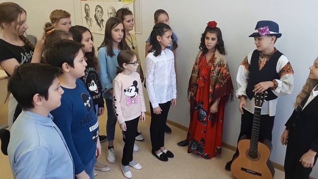 2018. Мегион. МАОУ "СОШ №9" «Дружба народов»5д класс Цыганский танец смотреть онлайн