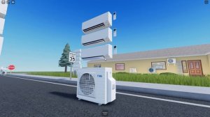 Funny Air Conditioner in Suburban House Invention | Roblox