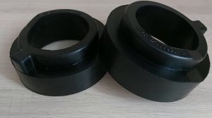 Проставки Hyundai/ Kia. "+"  и "-" резиновых проставок Hyundai Solaris