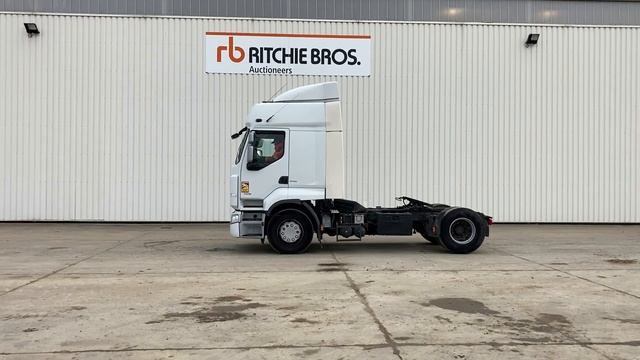 2012 Renault Premium 460dXi Sleeper Truck Tractor I St Aubin, France Auction - 7 & 8 December смотреть онлайн