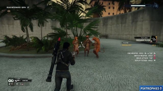 Just Cause 4 Cow Gun Easter Egg Location Cow-Moo-Flage (Udder Maddness) Turn Everyone into Cows смотреть онлайн