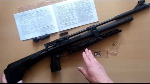 Пневматическая винтовка МР-553К (обзор, данные отстрела по скорости и кучности)